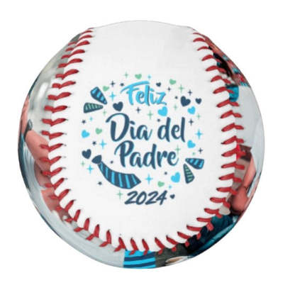 Custom Photo Baseball (Spanish Design) -Celebración