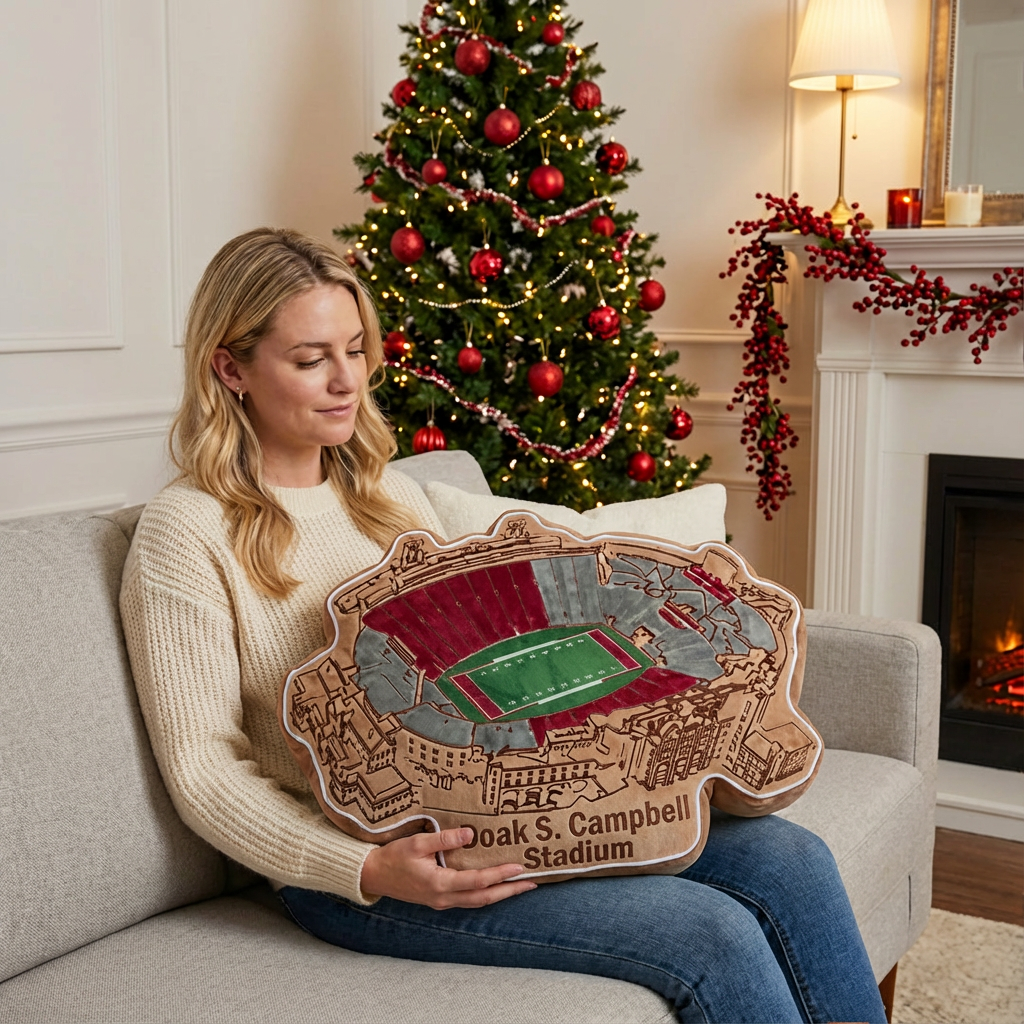 Doak S. Campbell Stadium Plush Pillow