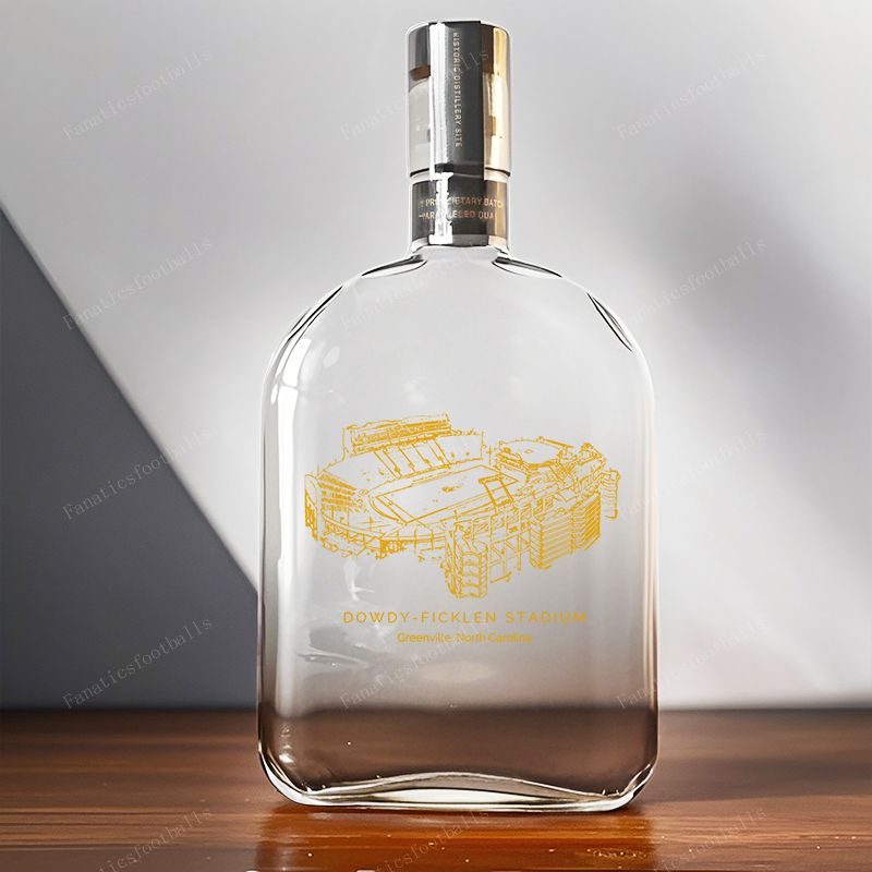 Dowdy-Ficklen Stadium- East Carolina Pirates Whiskey Bottles