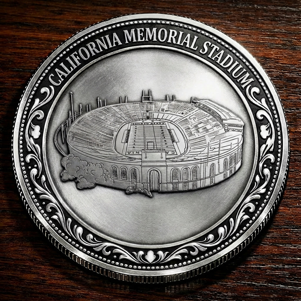 Custom Stadium Commemorative Coin California Memorial Stadium - California Golden Bears football, College Football Commemorative Coin