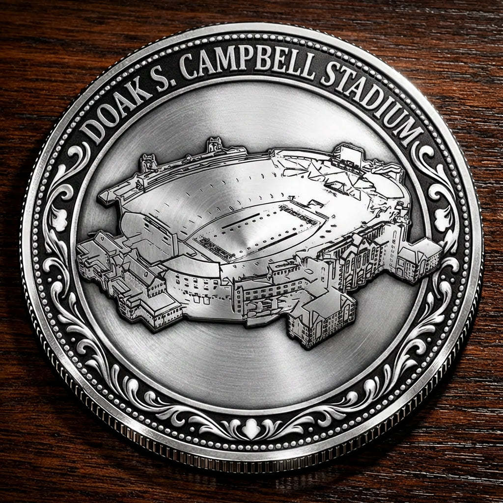 Custom Stadium Commemorative Coin Doak S. Campbell Stadium - Florida State Seminoles football, College Football Commemorative Coin
