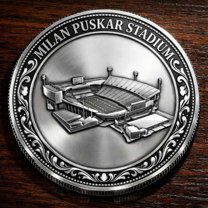 Custom Stadium Commemorative Coin Milan Puskar Stadium - West Virginia Mountaineers football, College Football Commemorative Coin