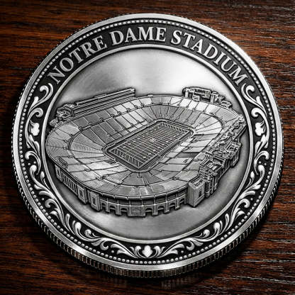Custom Stadium Commemorative Coin Notre Dame Stadium - Notre Dame Fighting Irish football, College Football Commemorative Coin