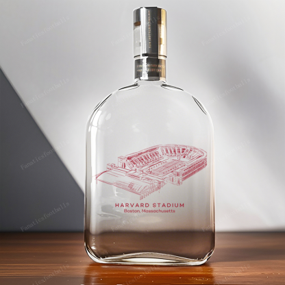 Harvard Stadium-Harvard Crimson, Boston Breakers Whiskey Bottles
