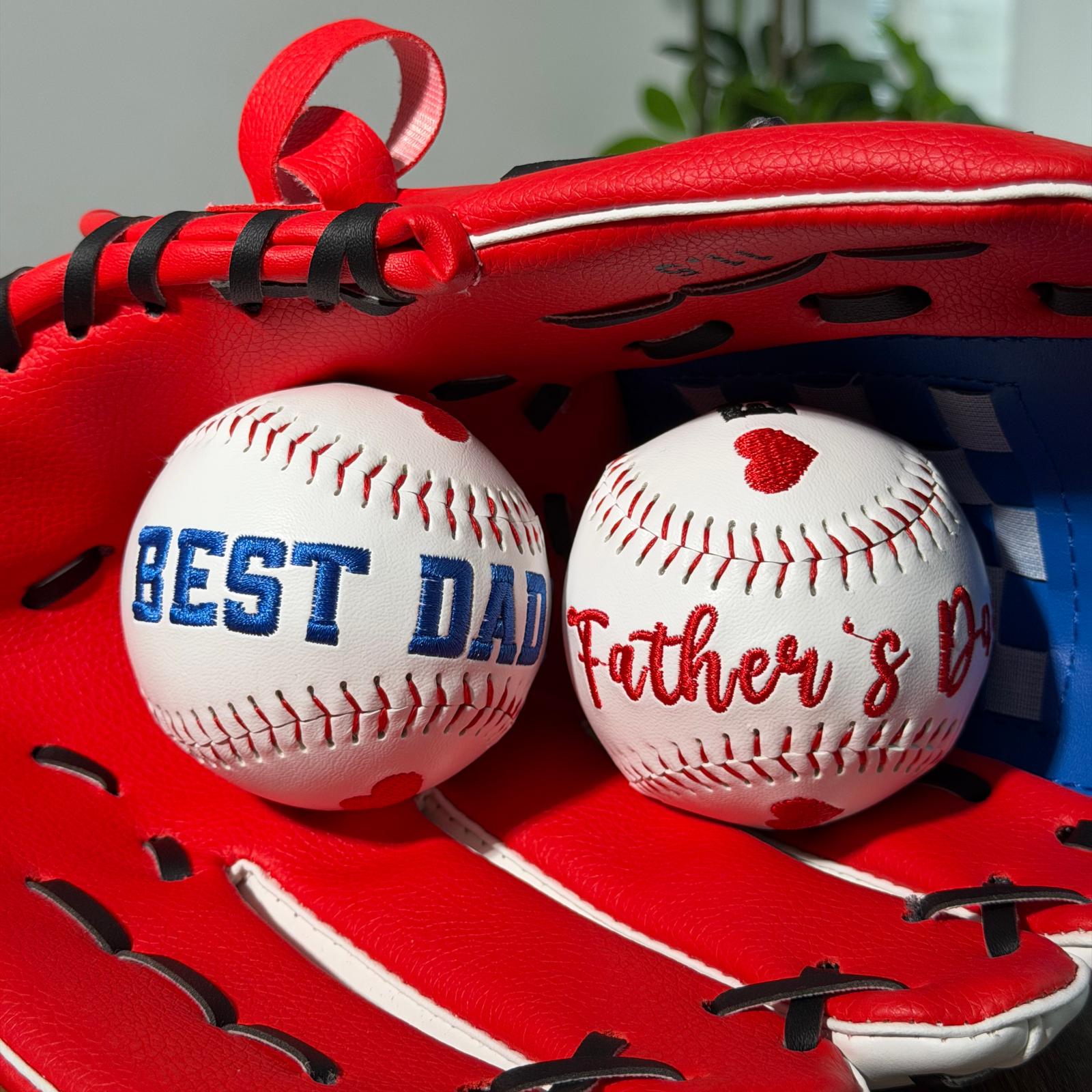 Custom Embroidered Sport Baseball & Softball - Father's Day Gift