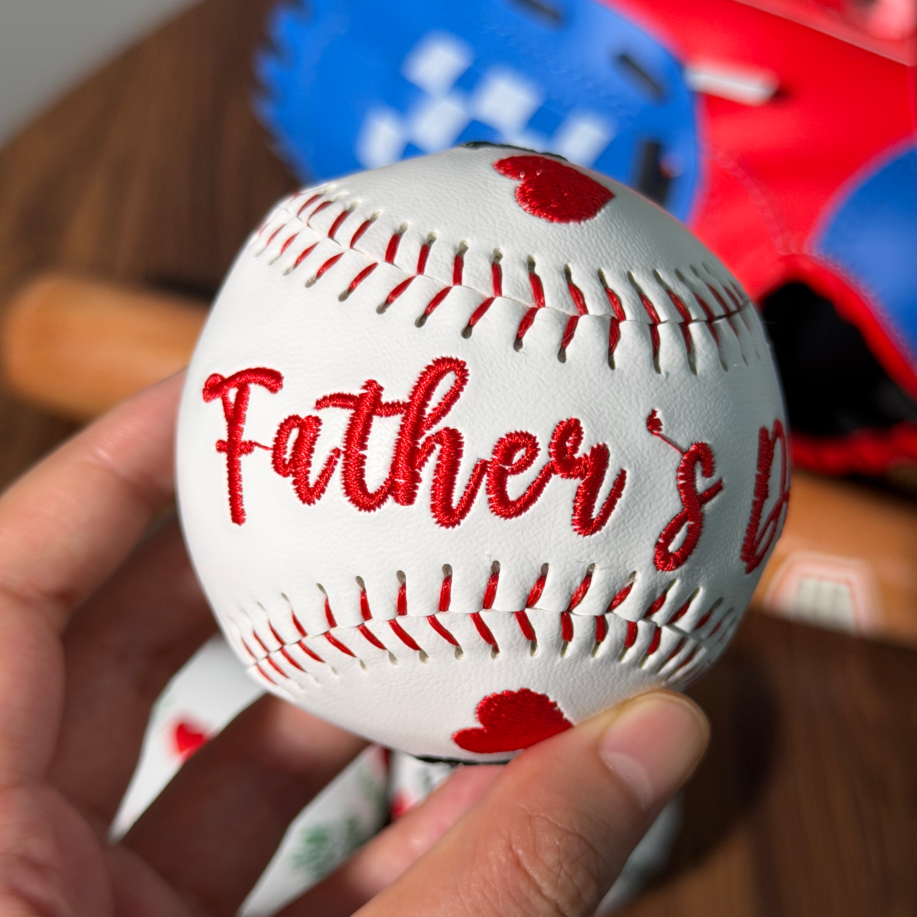 Custom Embroidered Sport Baseball & Softball - Father's Day Gift