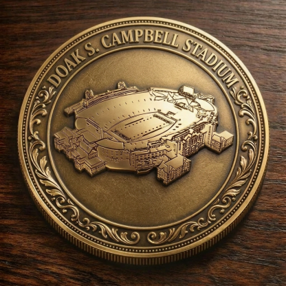 Custom Stadium Commemorative Coin Doak S. Campbell Stadium - Florida State Seminoles football, College Football Commemorative Coin