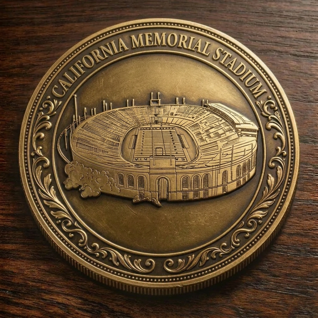 Custom Stadium Commemorative Coin California Memorial Stadium - California Golden Bears football, College Football Commemorative Coin