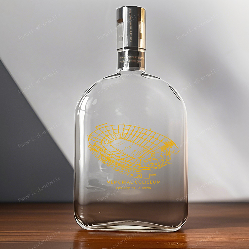 LA Memorial Coliseum-USC Trojans Whiskey Bottles