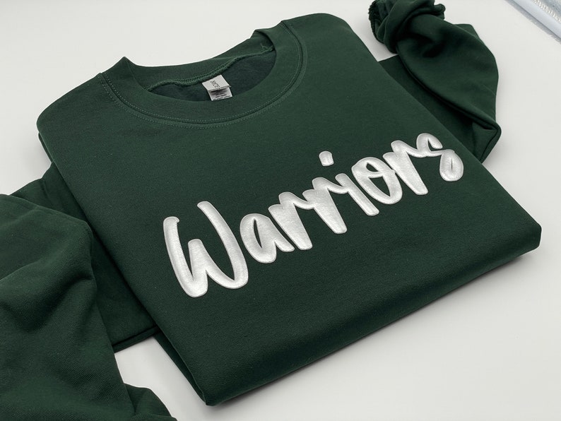 Custom Embossed Puff Print Team Name Sweatshirt/Hoodie/T-shirt