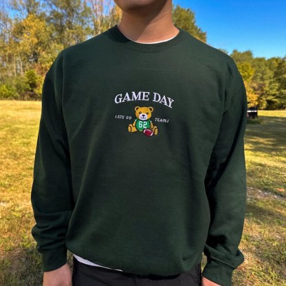 Custom Embroidered Name And Number Game Day Jerseys