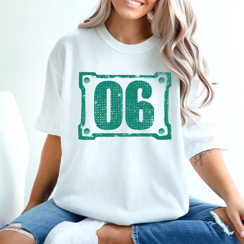 Personalized Y2K College Style Football Top, Comfort Colors Custom Game Day Number Jersey