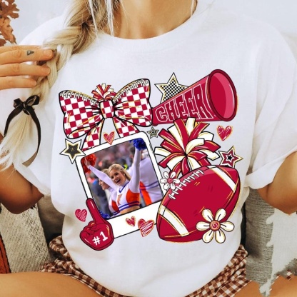 Customize Your Maroon Cheer Sports Jersey to Capture Your Best Moments and Cheer You On for Game Day