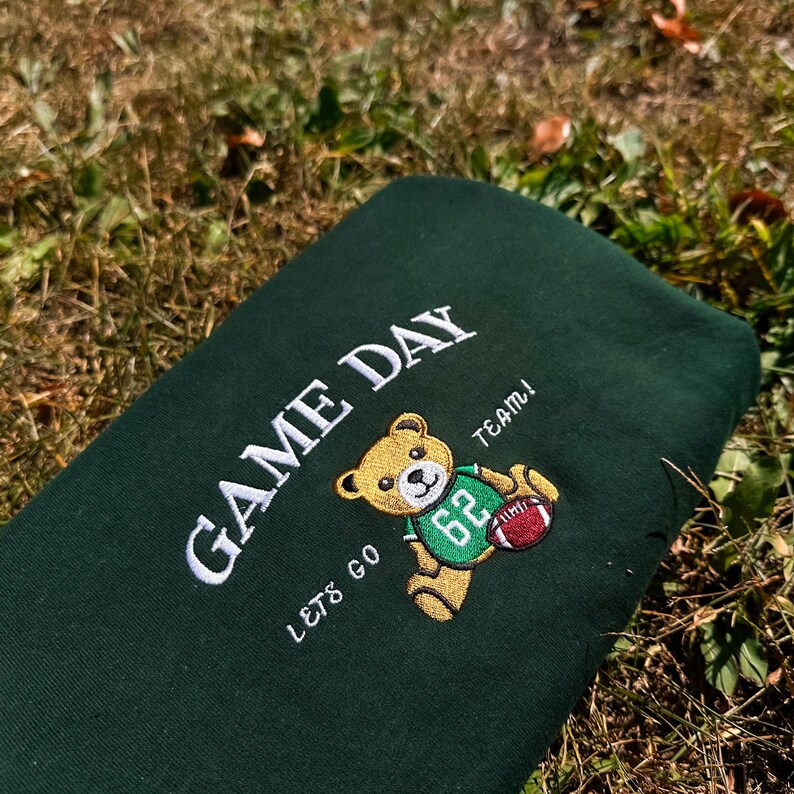 Custom Embroidered Name And Number Game Day Jerseys