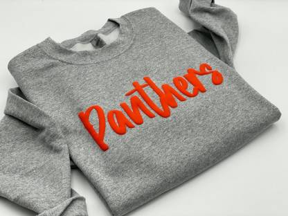 Custom Embossed Puff Print Team Name Sweatshirt/Hoodie/T-shirt