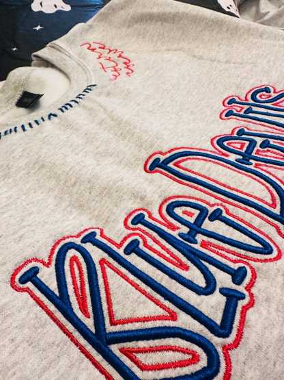 CUSTOM Football Team Sweatshirt | College Game Day | 3D Puff Embroidery