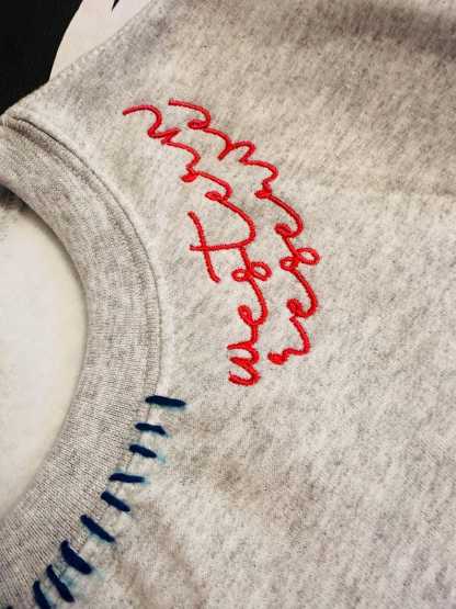 CUSTOM Football Team Sweatshirt | College Game Day | 3D Puff Embroidery