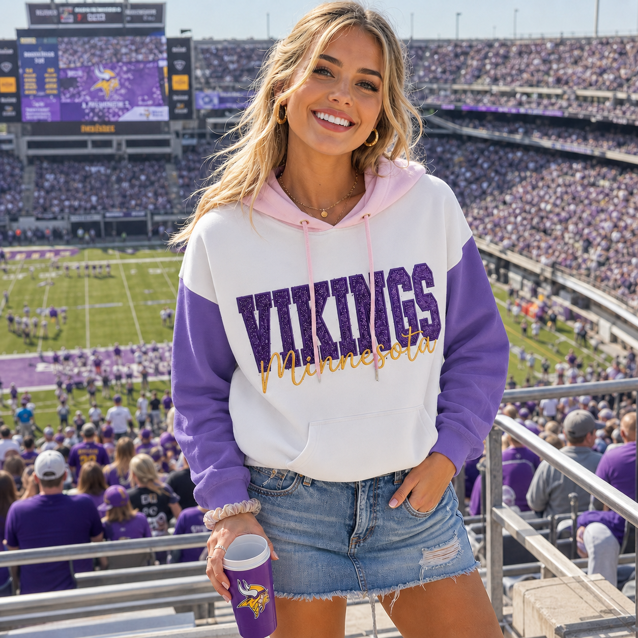 Custom Glitter Team Name Colorblock Hoodie, Personalized Game Day Varsity Sweatshirt