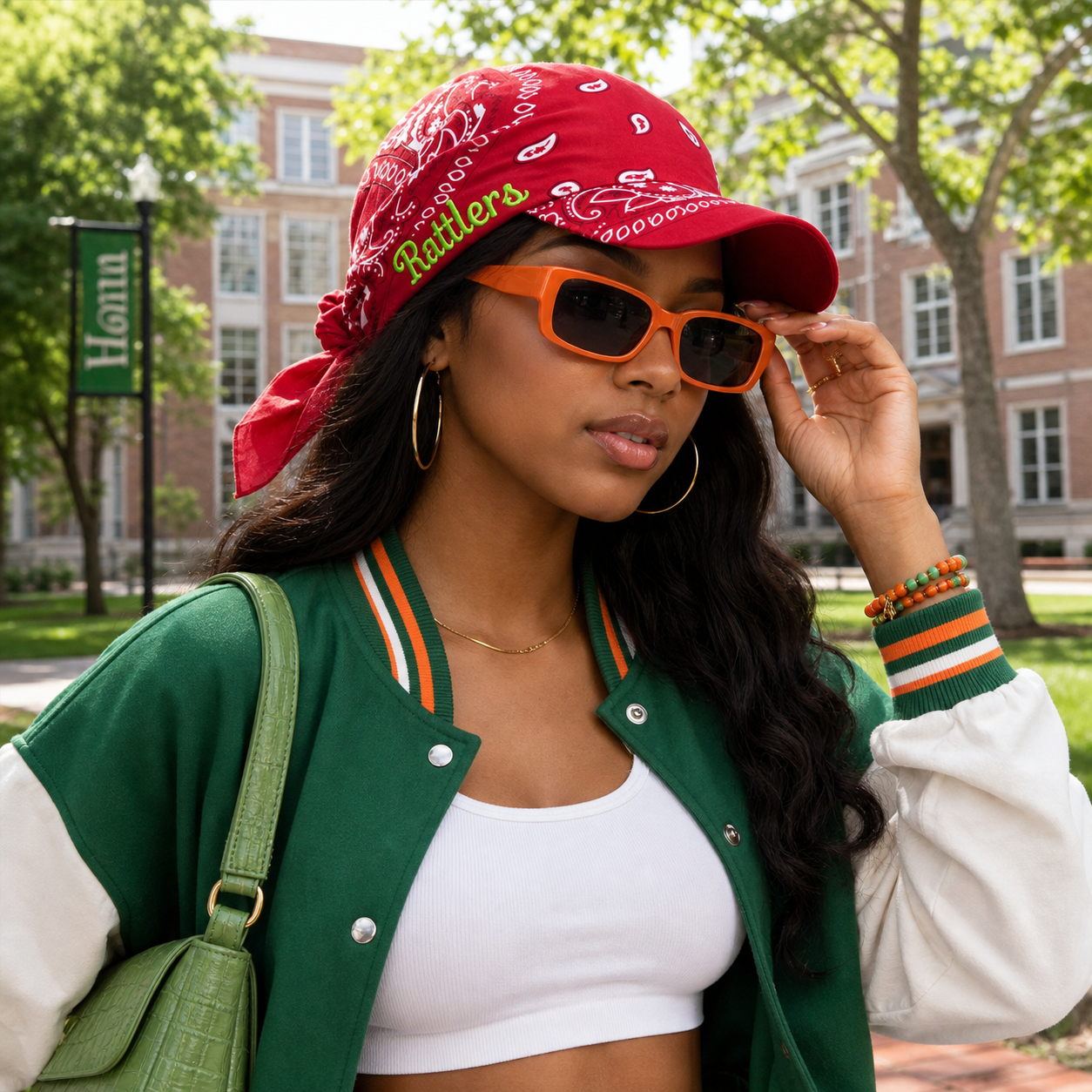 Custom Embroidered Lightweight Bandana Baseball Cap-UV-Protective Headwear for Race Day