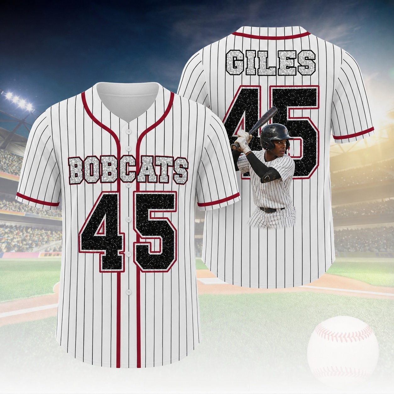 Custom Baseball Jersey, School Spirit Jerseys