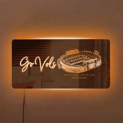 Neyland Stadium Mirror Light-Gifts For Sports Lovers