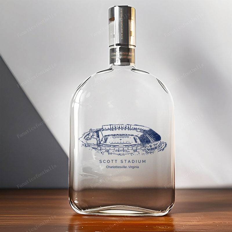 Scott Stadium-Virginia Cavaliers Whiskey Bottles