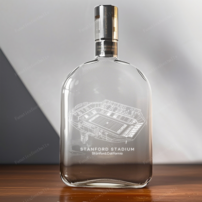 Stanford Stadium-Stanford Cardinal Whiskey Bottles