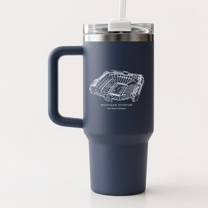 Custom Michigan Stadium Tumbler | Michigan Wolverines