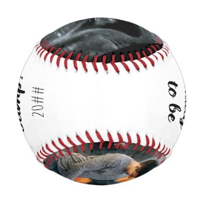 Sonogram Pregnancy Photo Daddy to Be Baseball