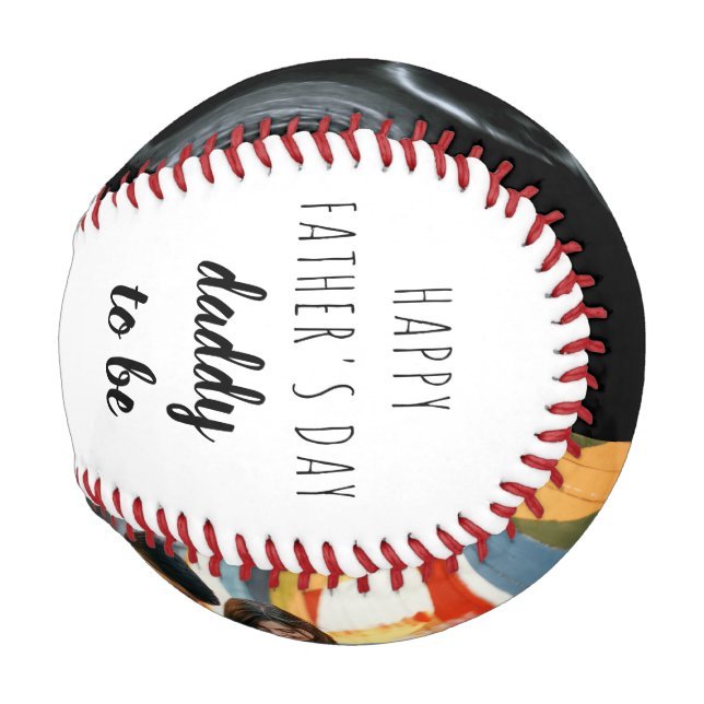 Sonogram Pregnancy Photo Daddy to Be Baseball