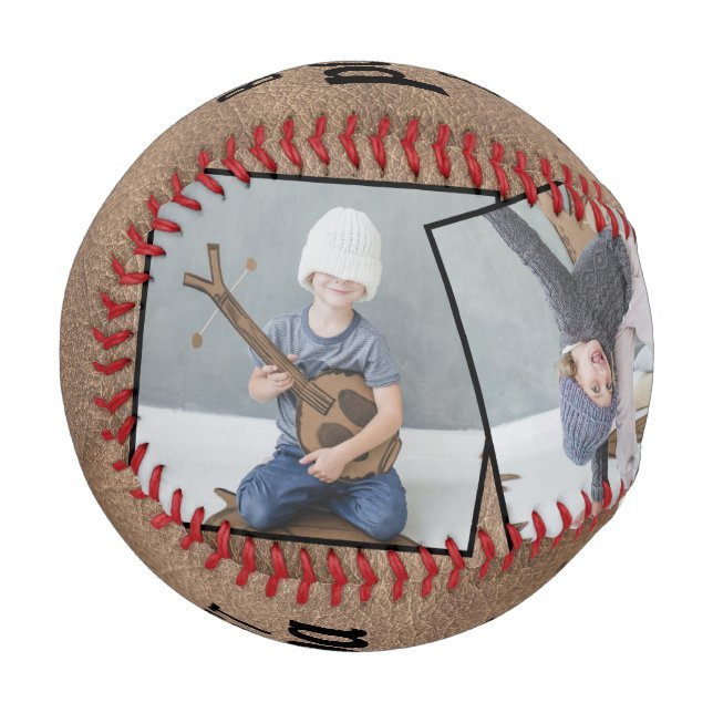 Vintage Best Papa Ever Memento Baseball