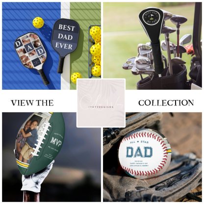 All Star Dad | Happy Father's Day Photo Baseball