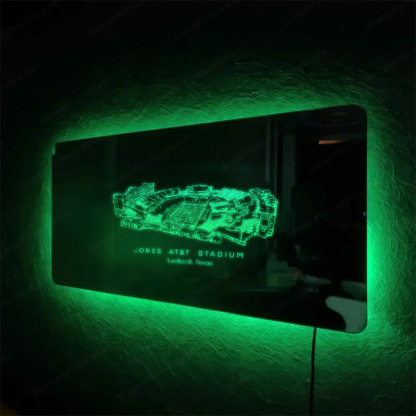 Jones AT&T Stadium Mirror Light-Gifts For Sports Lovers