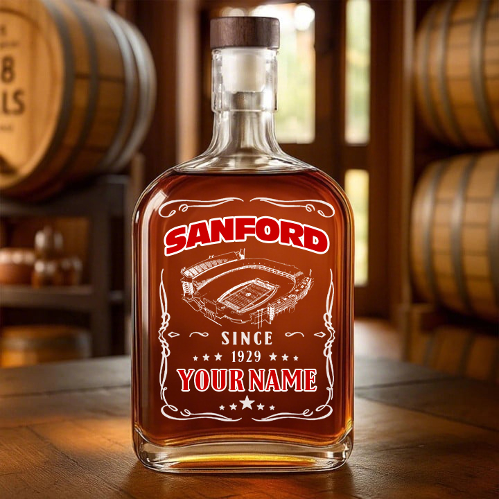 Sanford Stadium-Georgia Bulldogs Football Whiskey Bottle Decanter