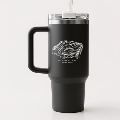 Custom Michigan Stadium Tumbler | Michigan Wolverines