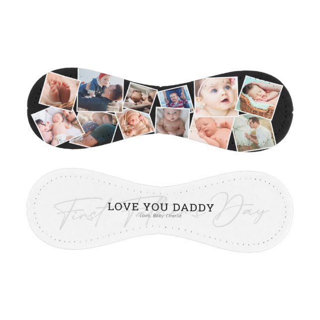 First Father's Day Daddy Photo Baseball