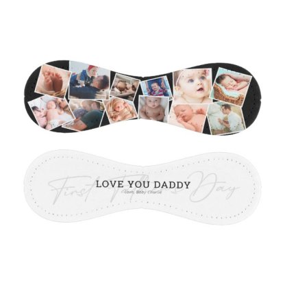 First Father's Day Daddy Photo Baseball