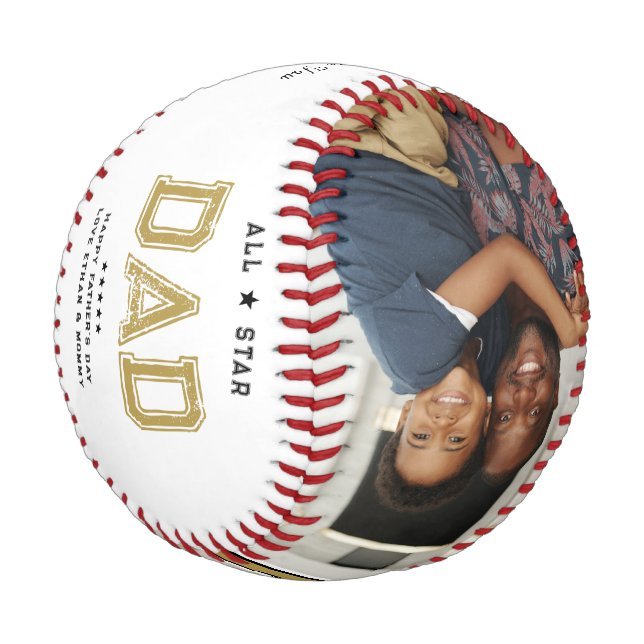 All Star Dad | Happy Father's Day Photo Baseball