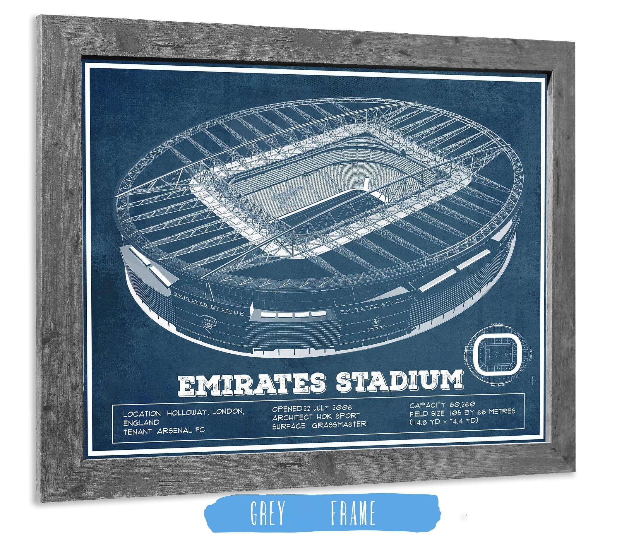 Emirates Stadium Soccer Print