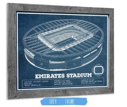 Emirates Stadium Soccer Print