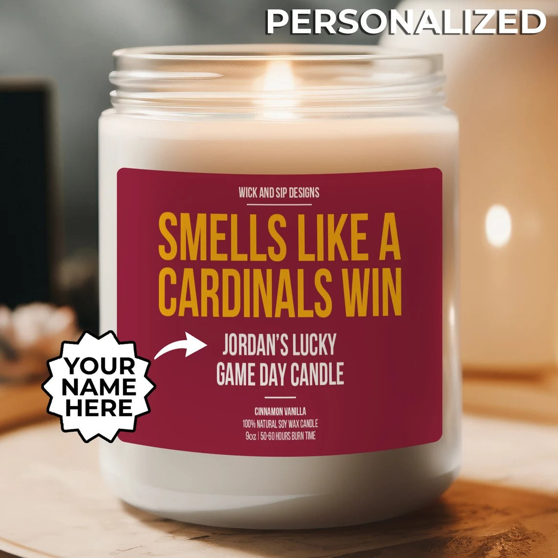 Smells like A Cardinals Win | Arizona Cardinals My Lucky Game Day Cand