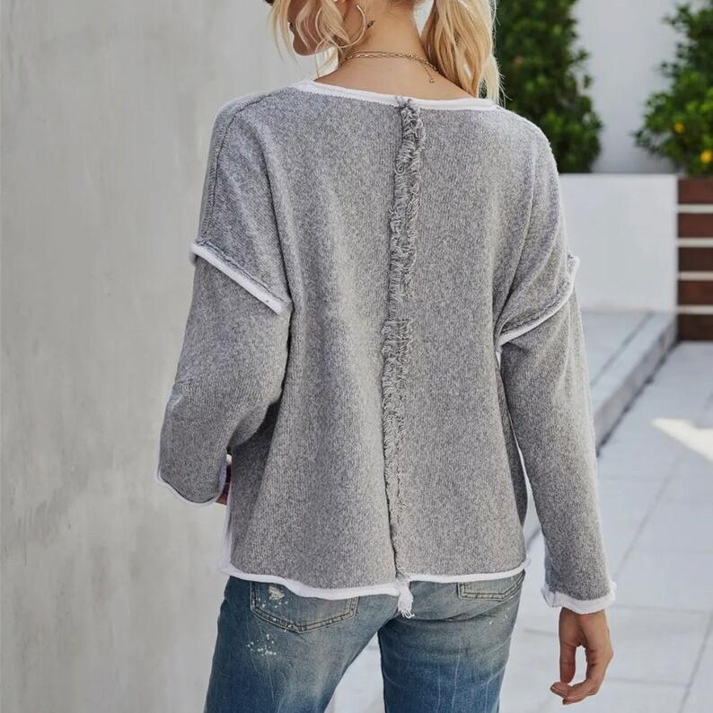 Custom-Made Plush Lettered Sweater By Our Team, Oversized Chenille Yarn Sports Sweater.