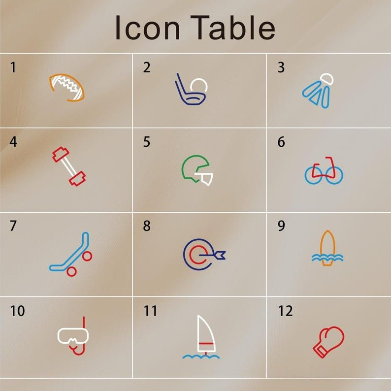 Personalized Sport Name Neon Sign Custom Bedroom Name LED Neon Light