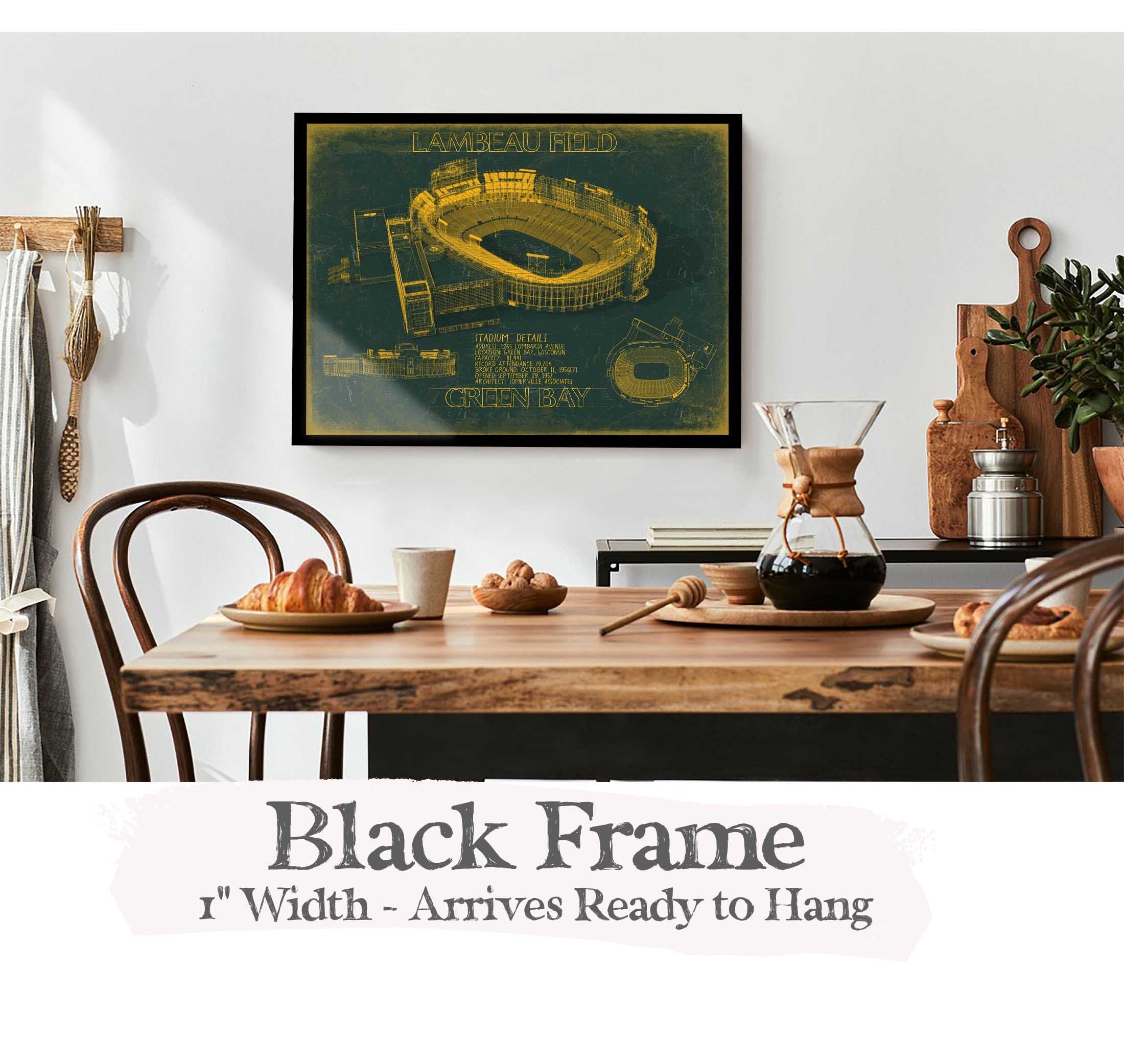 Lambeau Field Wall Art Print