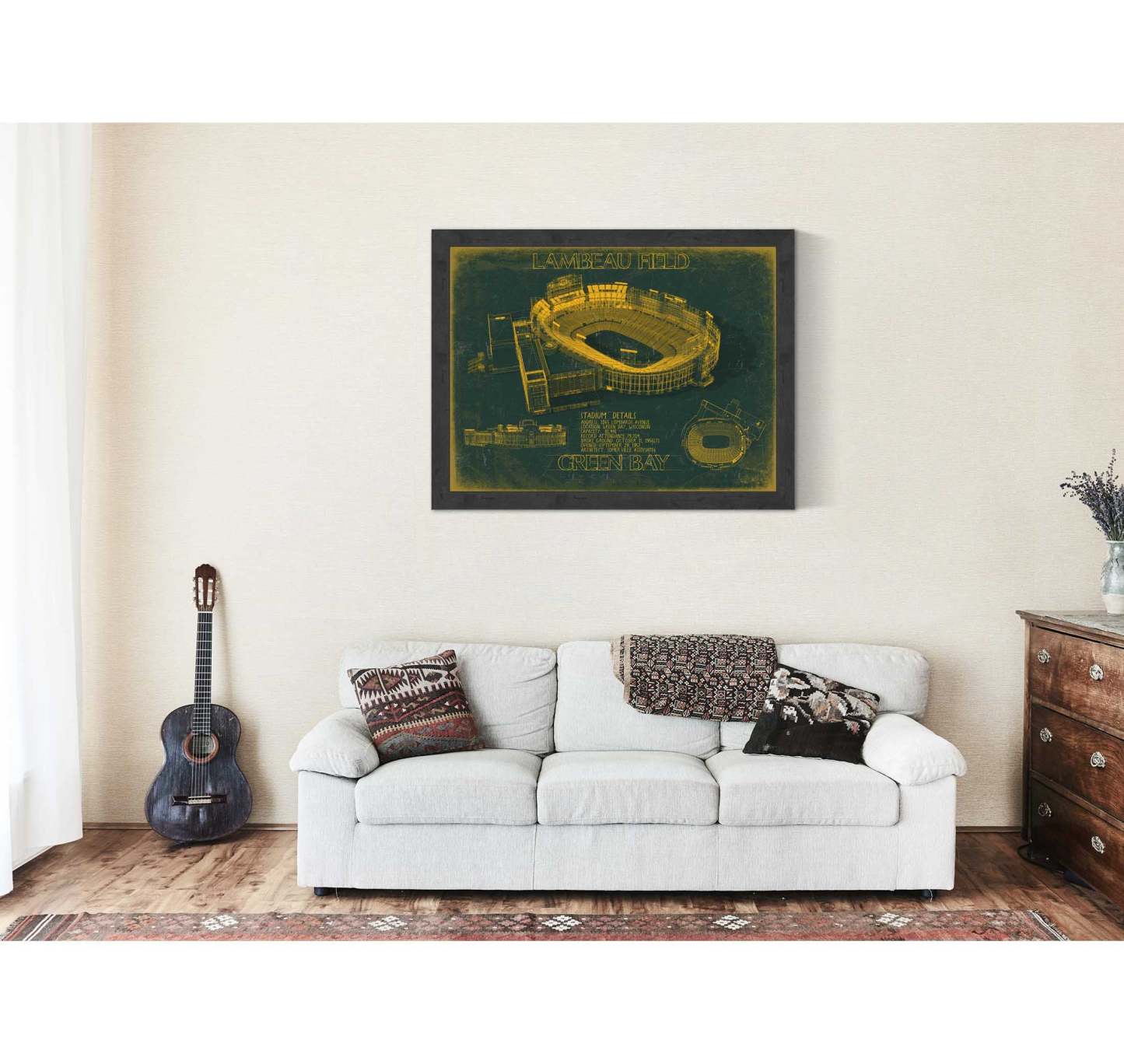 Lambeau Field Wall Art Print