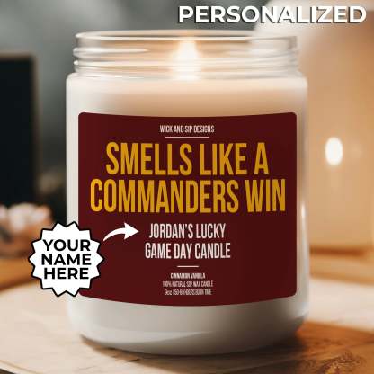 Smells like A Commanders Win | Washington Commanders My Lucky Game Day