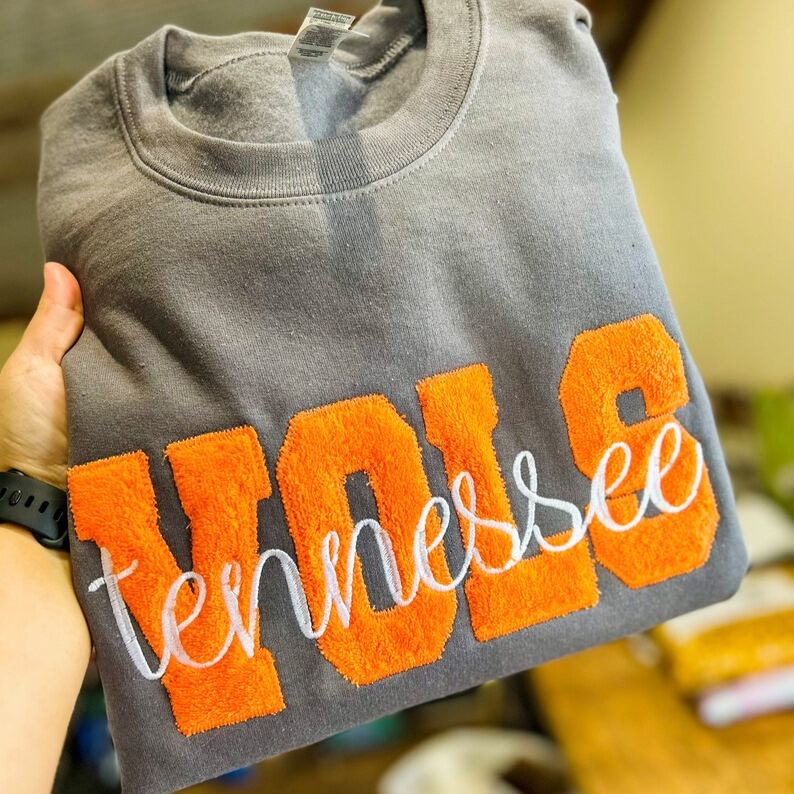 Custom Applique Patch Sweats- Unisex Sizing