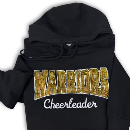 Custom Embroidery Bling Comfort Colors Sports Mom Sweatshirt