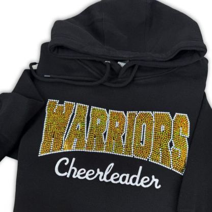 Custom Embroidery Bling Comfort Colors Sports Mom Sweatshirt