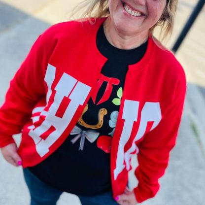 🏈📣 Game Day Spirit Print Sweatshirt | Customizable